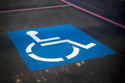 PIP Benefits: Blue badge parking sign