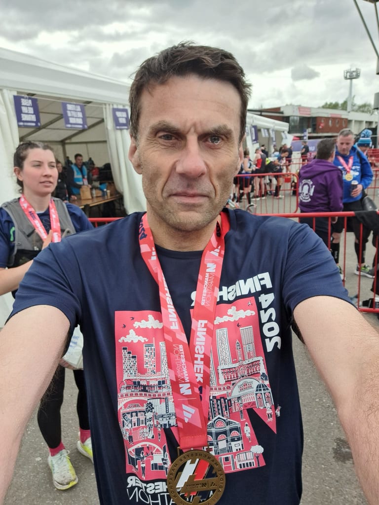 David Poole, Manchester Marathon runner