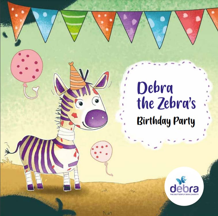 Debra the Zebra book cover