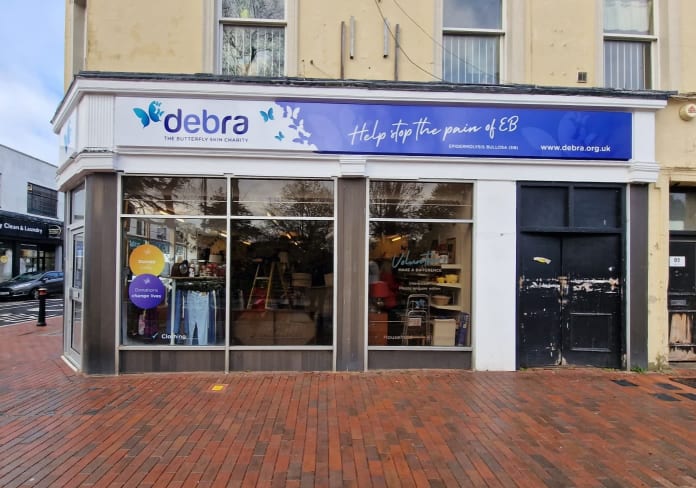 DEBRA Farnborough shop front