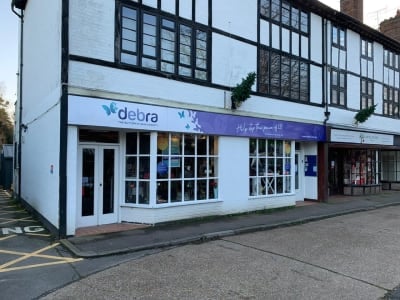 DEBRA East Horsley shop front