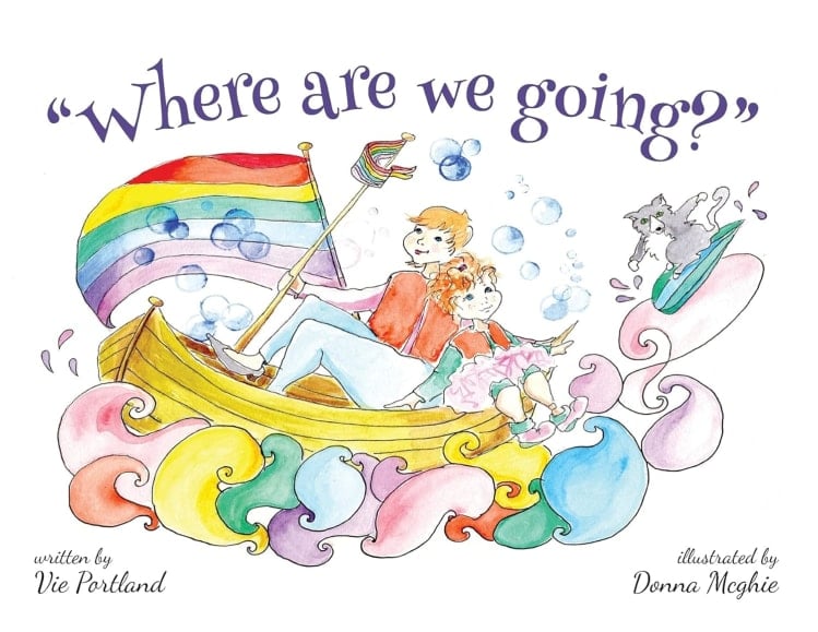 Where are we going? book cover by Vie Portland