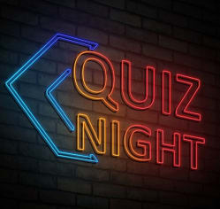 Quiz night sign