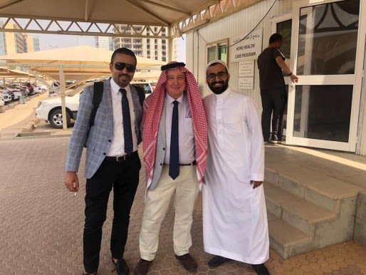 International Collaboration – EB teaching in Saudi Arabia