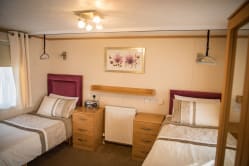Weymouth holiday home twin bedroom