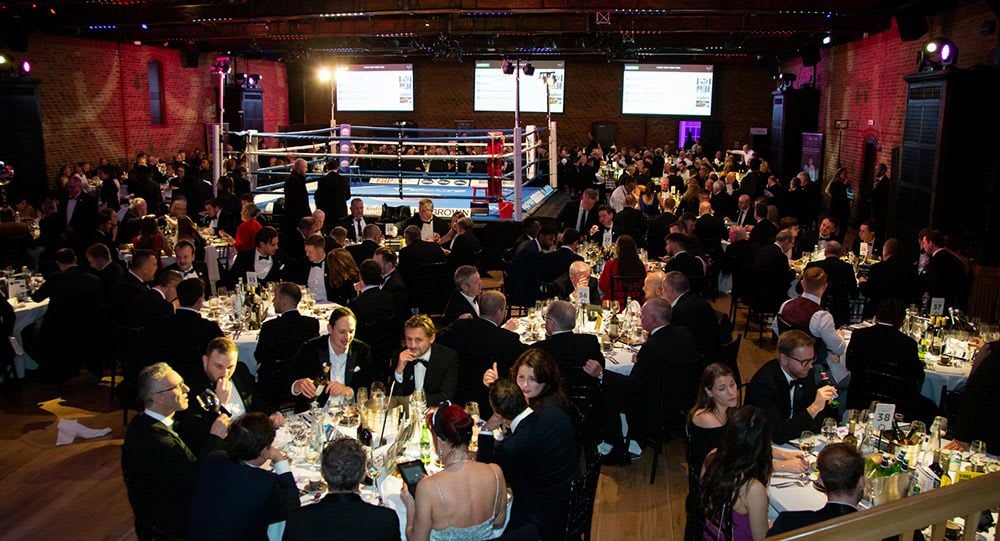 General view of the venue during DEBRAs fight night event